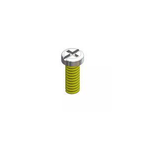 Safe-Lok™ Hinge & Eyewire Screws, 1.40D x 5.0L, Silver, 25 stk - Udget spar 20% 