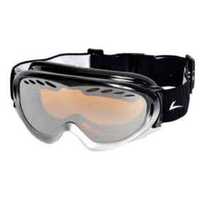 Downhill Adult Medium Black/Silver Frame - Amber Lens - spar 20%