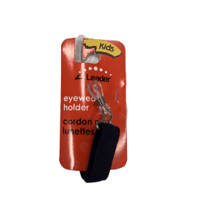 Eyewear holder, kids sportband, navy-blue