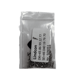 Skrue m/s�gespids s�lv M1.0 L6.0 H2.0 - 100 stk - Udg�et spar 20%