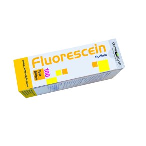Sugekopper, flourescin, etuier