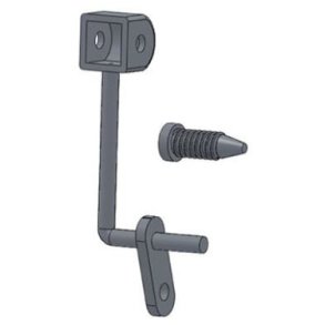 Øvrigt tilbehør; sidestegsarme, rimless m.m